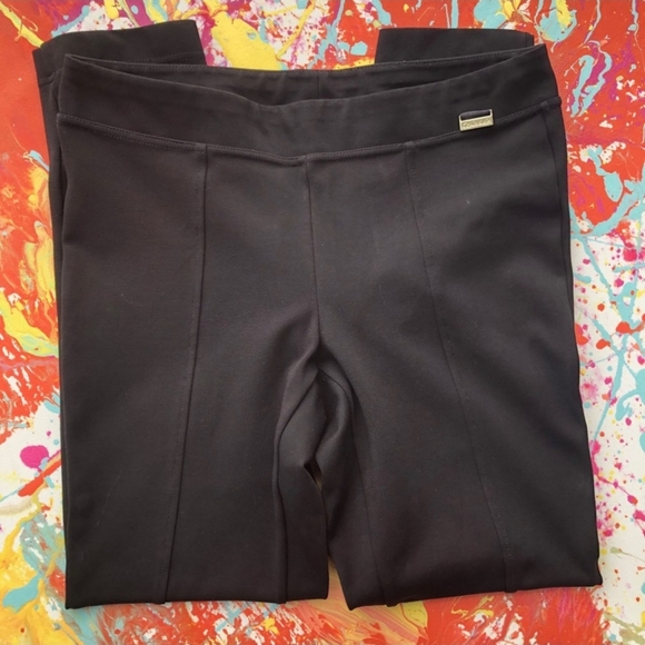 Calvin Klein Ankle Mid Rise Pants Medium Stretch - Picture 4 of 6